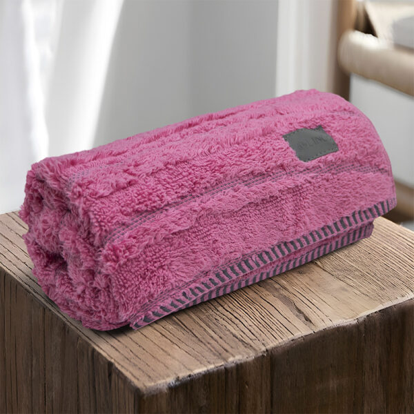 LINO Πετσέτα Προσώπου (50x100) Loomline Κοραλί