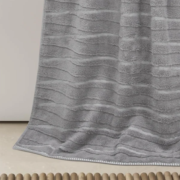 LINO Πετσέτα Σώματος (80x150) Loomline Γκρι