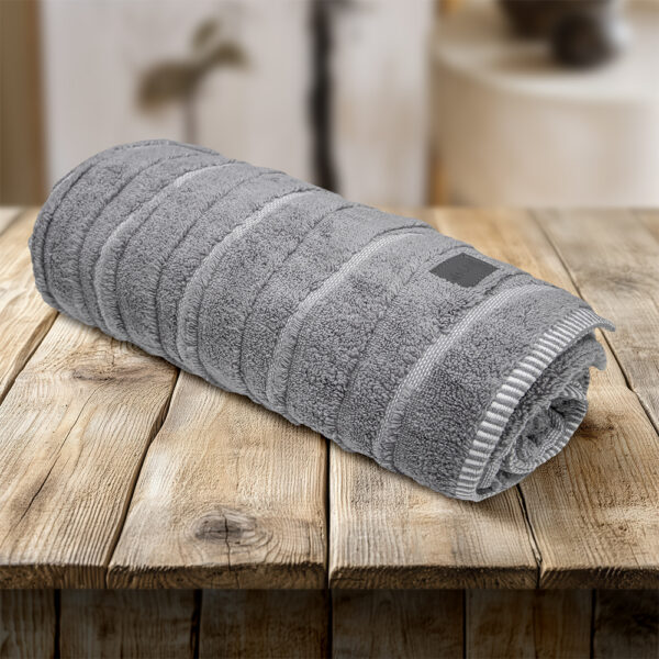 LINO Πετσέτα Σώματος (80x150) Loomline Γκρι