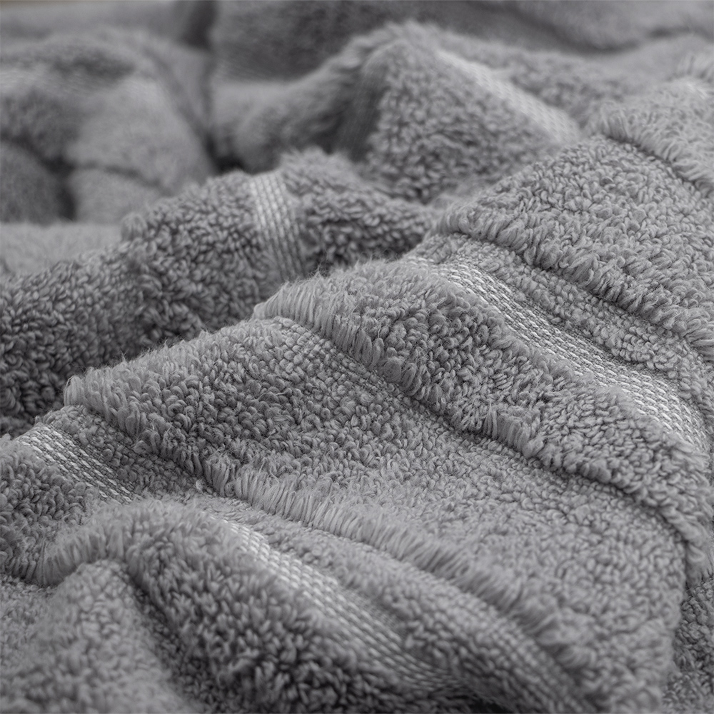 LINO Πετσέτα Σώματος (80x150) Loomline Γκρι