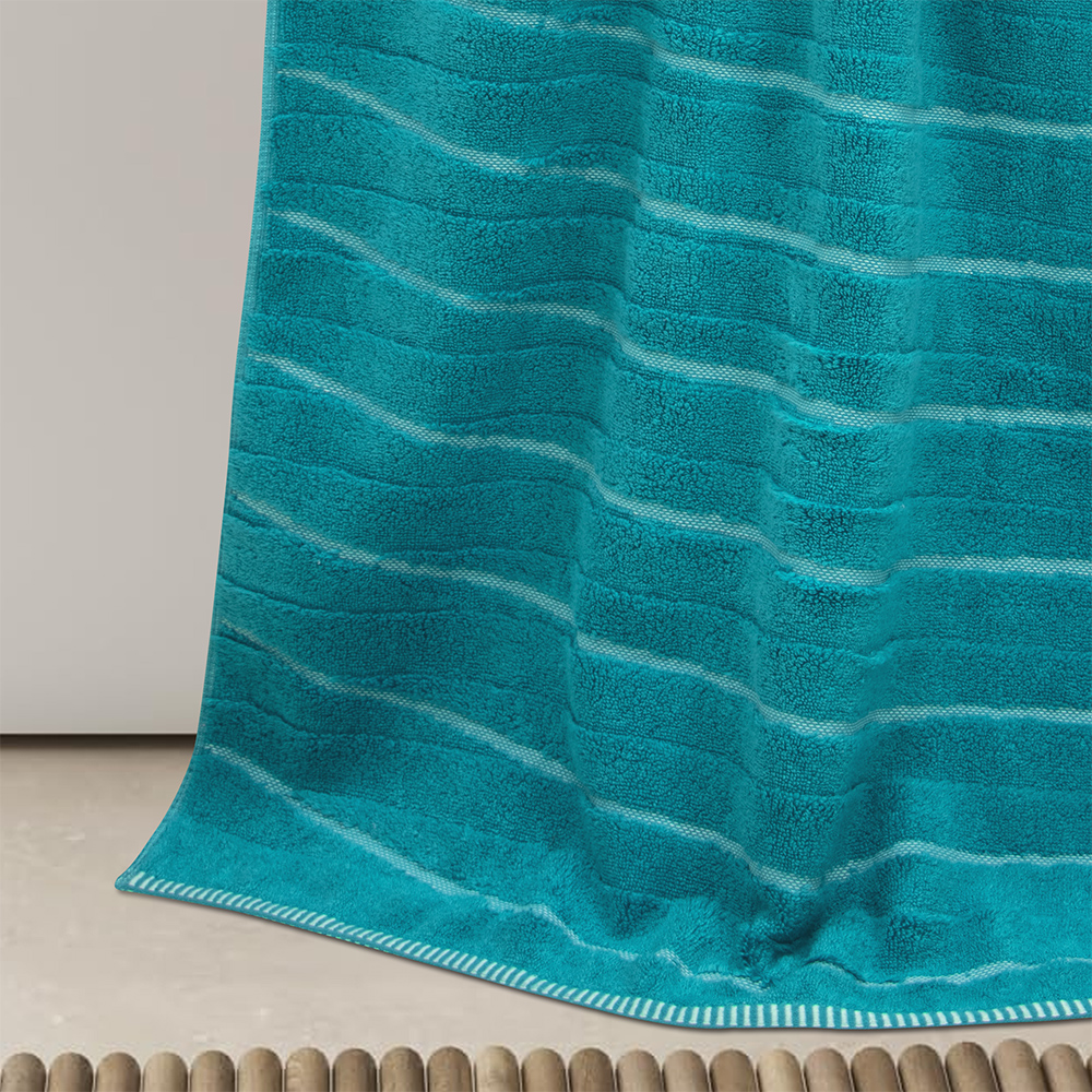 LINO Πετσέτα Σώματος (80x150) Loomline Πετρόλ