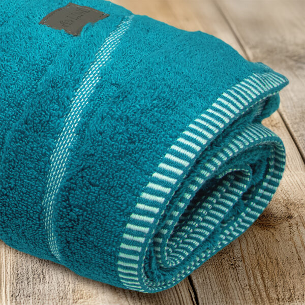 LINO Πετσέτα Σώματος (80x150) Loomline Πετρόλ