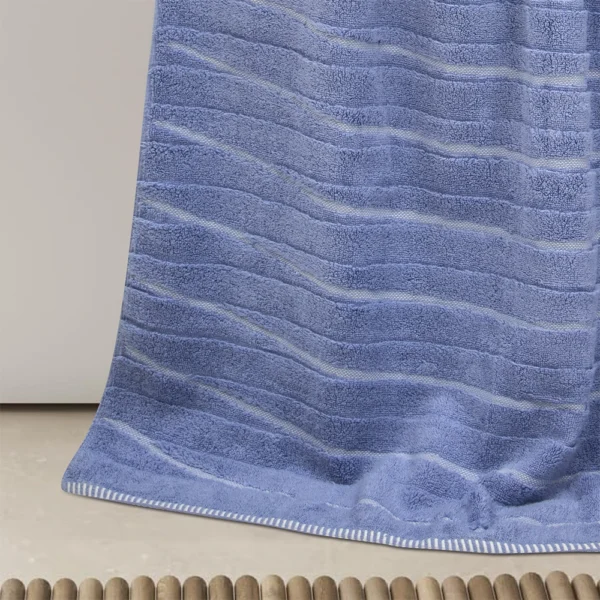 2000030069-a LINO Πετσέτα Σώματος (80x150) Loomline Ντένιμ