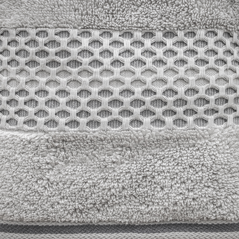 2000030075-c LINO Πετσέτα Χεριών (30x50) Igalo Ασημί