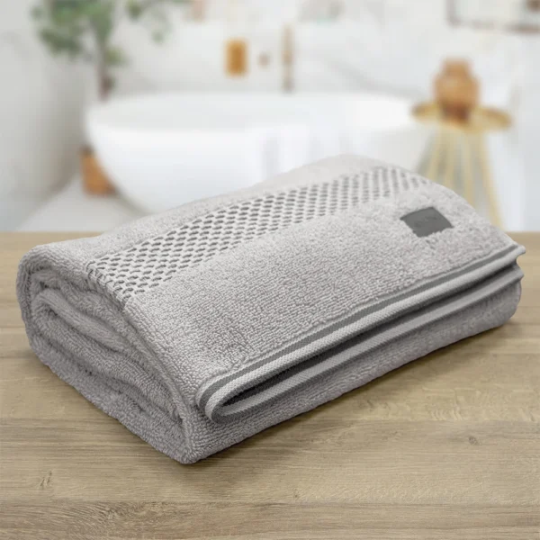 2000030096-a LINO Πετσέτα Σώματος (70x140) Igalo Ασημί