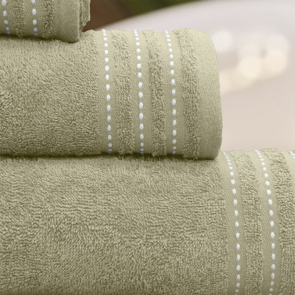 LINO Σετ πετσέτες 3τμχ (30x50,50x90,70x140) Veluva Λεμονί