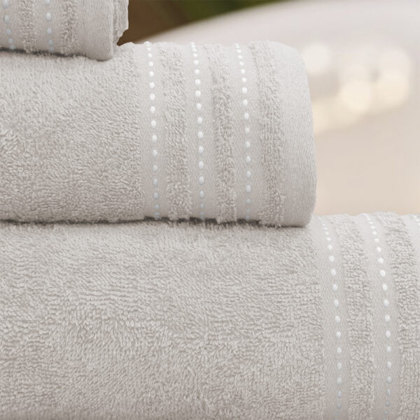 LINO Σετ πετσέτες 3τμχ (30x50,50x90,70x140) Veluva Εκρου