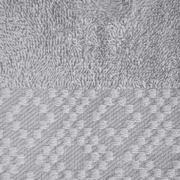 LINO Σετ πετσέτες 3τμχ (30x50,50x90,70x140) Serapha Ανοιχτό Γκρι