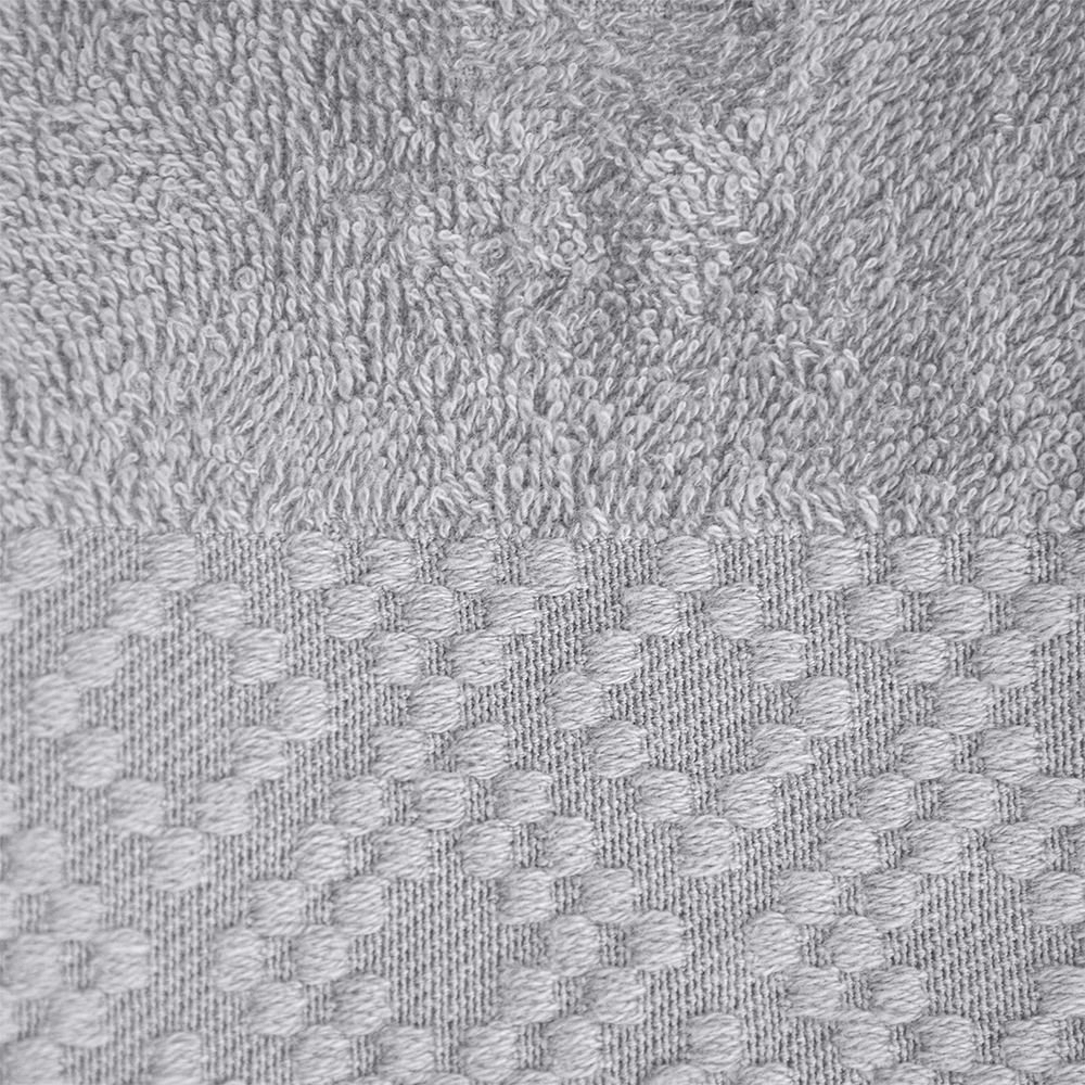 LINO Σετ πετσέτες 3τμχ (30x50,50x90,70x140) Serapha Ανοιχτό Γκρι