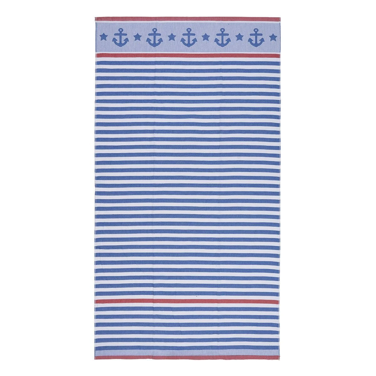 Beauty Home Παρεό Art 2177 90x160 Μπλε,Κόκκινο