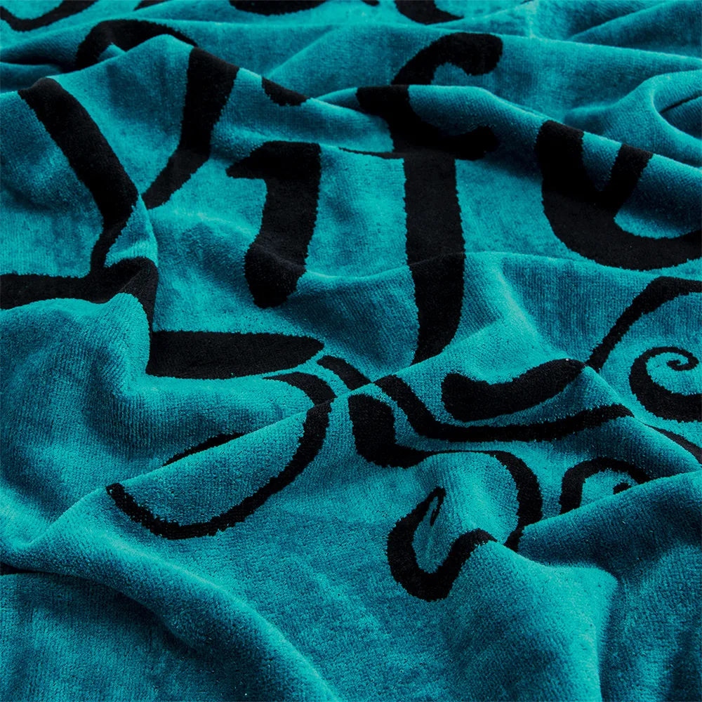 LINO ΠΕΤΣΕΤΑ ΘΑΛΑΣΣΗΣ SUNNY LIFE BLACK-PETROL 86X160