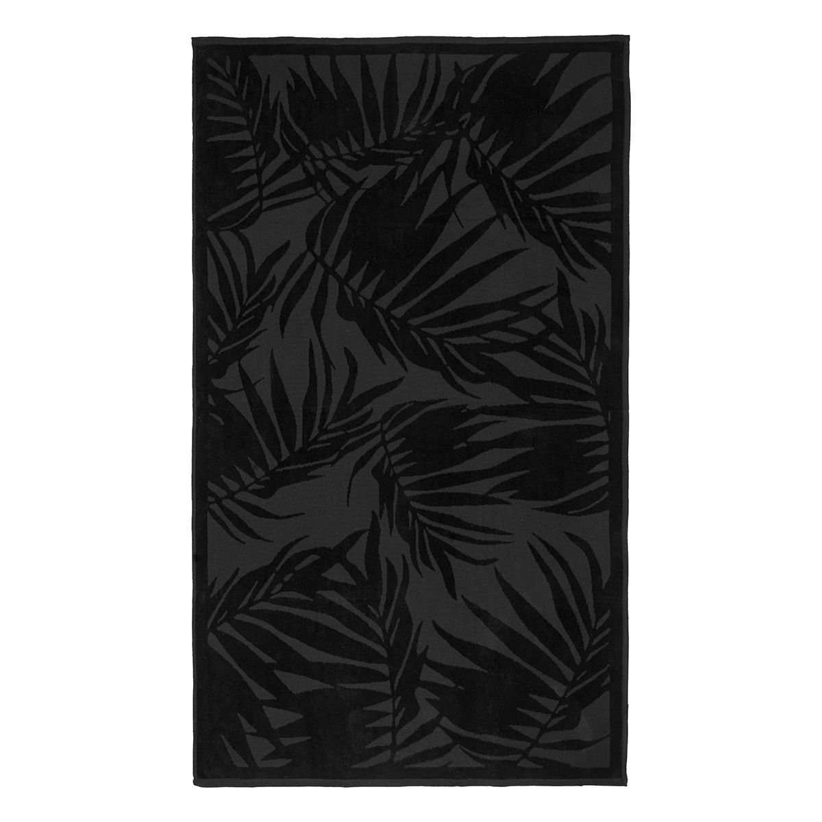 Beauty Home Πετσέτα θαλάσσης Art 2230 86x160 Μαύρο