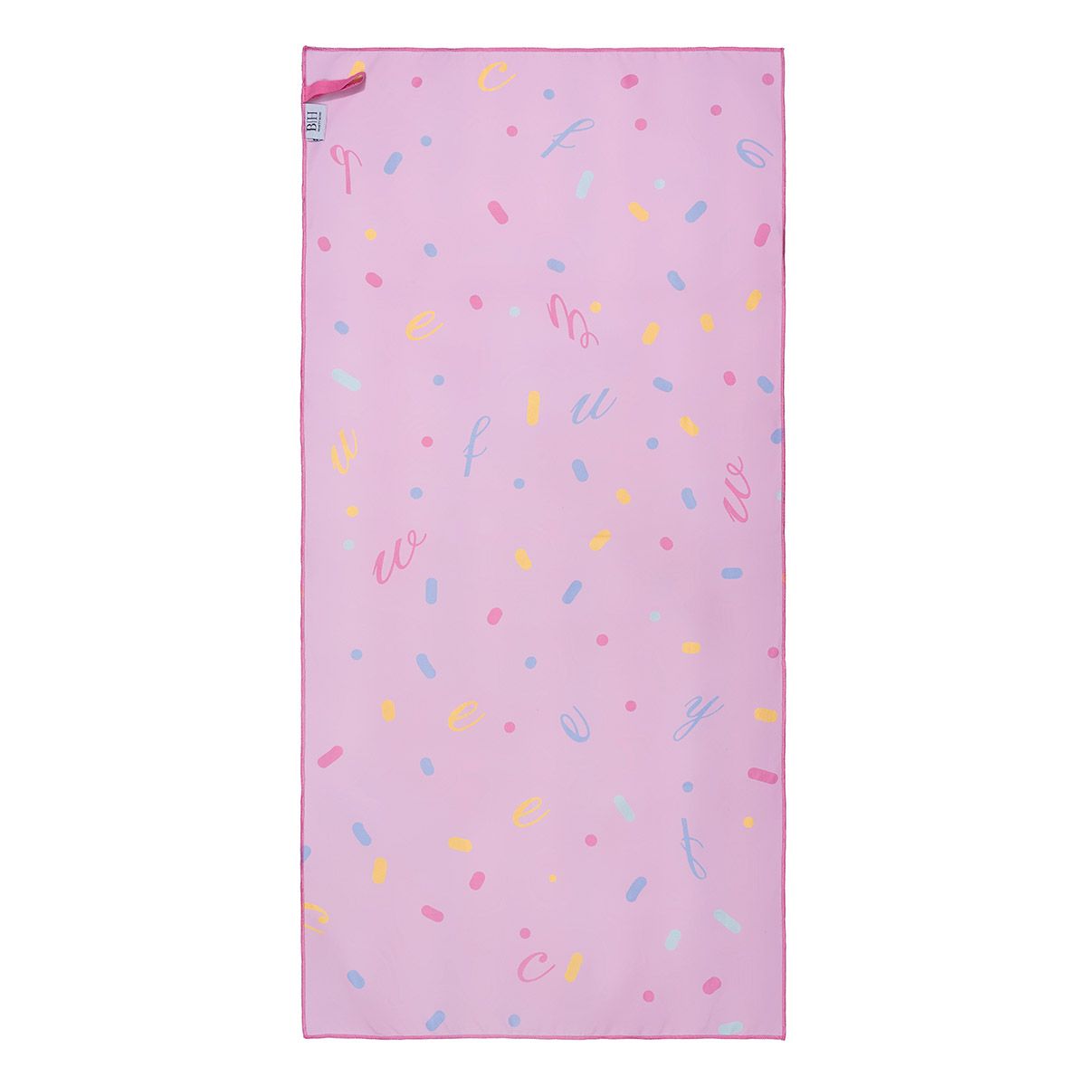 Beauty Home Πετσέτα θαλάσσης διπλής όψης παιδική Microfiber Αrt 2267 Ροζ