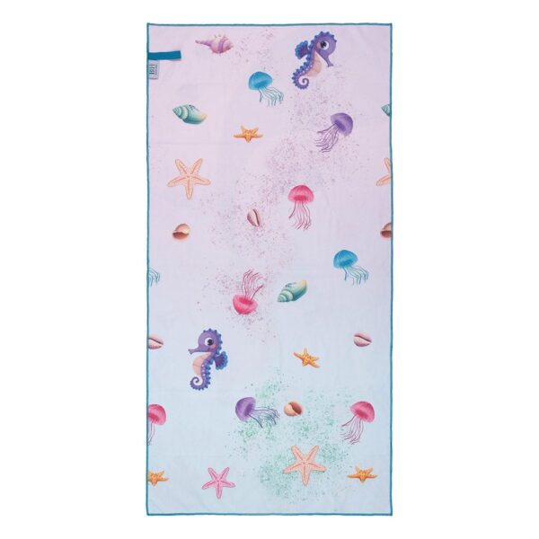 2268_b Beauty Home Πετσέτα θαλάσσης διπλής όψης παιδική Microfiber Αrt 2268 Βεραμάν