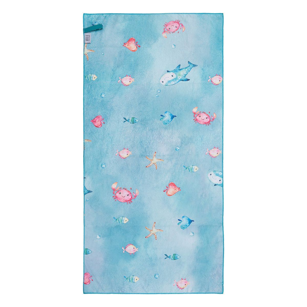 2269_b Beauty Home Πετσέτα θαλάσσης διπλής όψης παιδική Microfiber Αrt 2269 Βεραμάν
