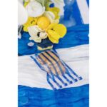 Beauty Home 10 Σακούλες με μπλε Ρίγες 8,5x16cm – Κατάλληλες για Τρόφιμα - Image 2