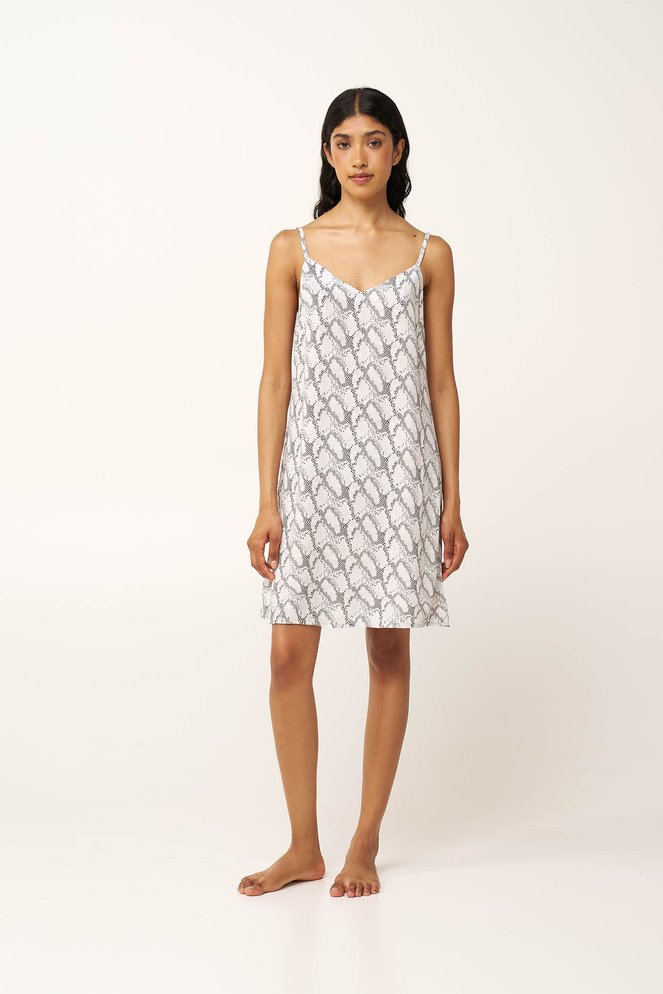 Νυχτικό με Τιράντες από Ποπλίνα