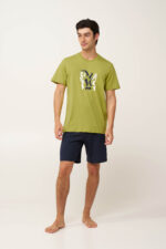 Ανδρική Βαμβακερή Πυτζάμα Spicy - Image 2