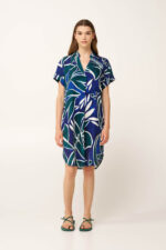 Καλοκαιρινό Ωκεάνιο Φόρεμα από Ποπλίνα - Image 2