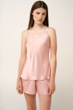 Σατέν Baby doll με Τιράντες - Image 2