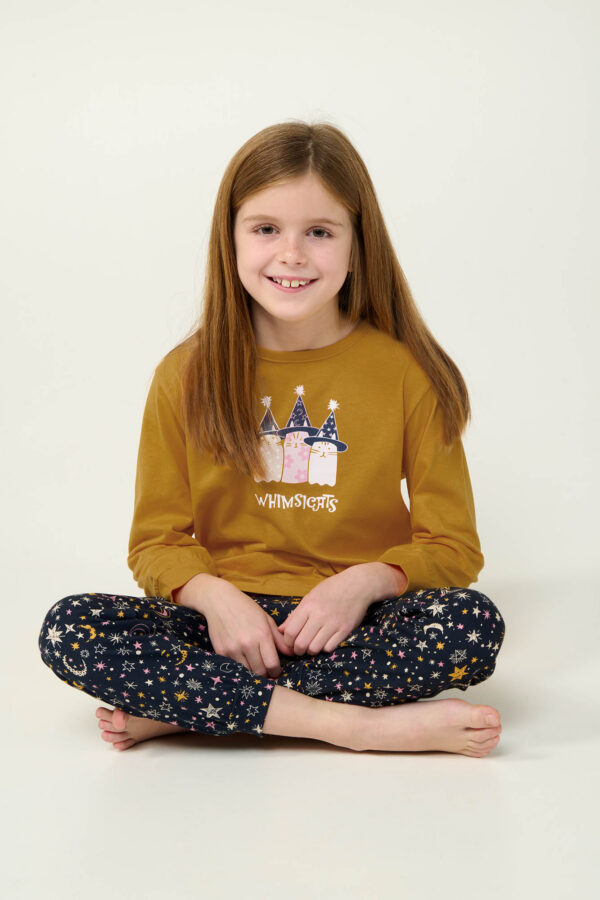 Παιδική Βαμβακερή Πυτζάμα με Μανσέτες