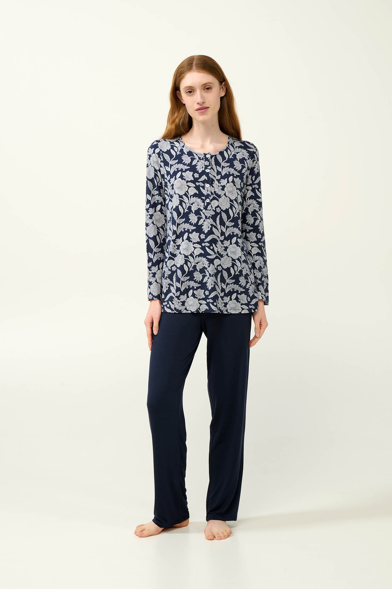 Γυναικεία Πυτζάμα Micromodal με Πατιλέτα