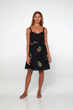 Αμάνικο Φόρεμα με Κέντημα - Image 2