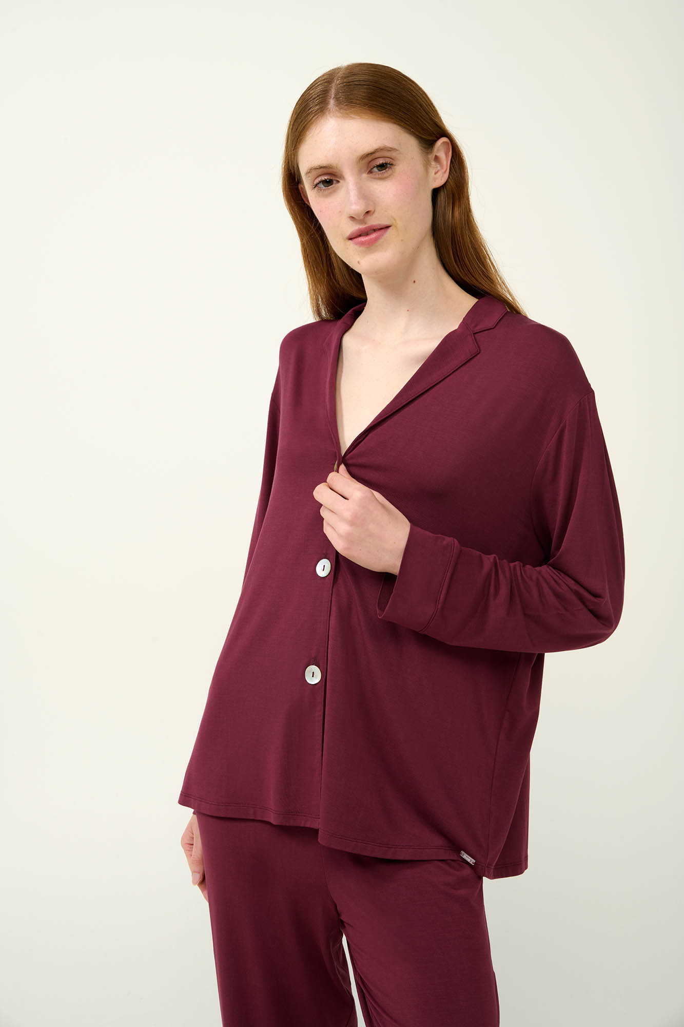 Κουμπωτή Γυναικεία Πυτζάμα Micromodal