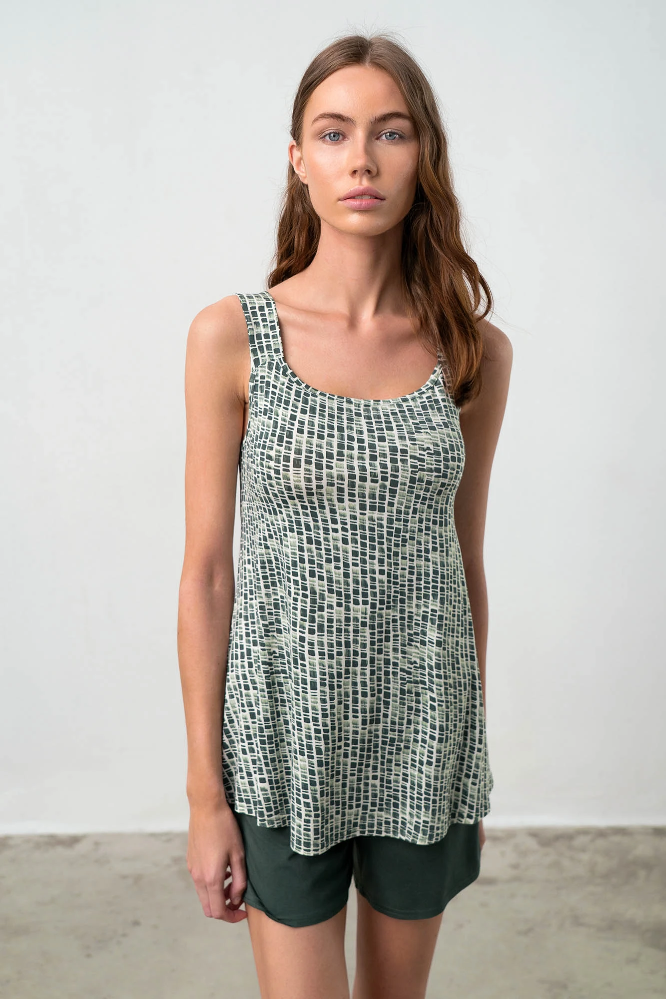 2_0183241933 Πυτζάμα με Κοντό Παντελόνι