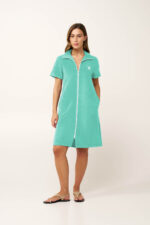 Frottee Φόρεμα Θαλάσσης με Φερμουάρ - Image 3