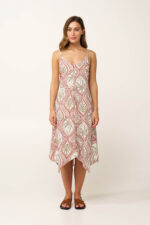 Μακρύ Καλοκαιρινό Φόρεμα από Ποπλίνα - Image 2