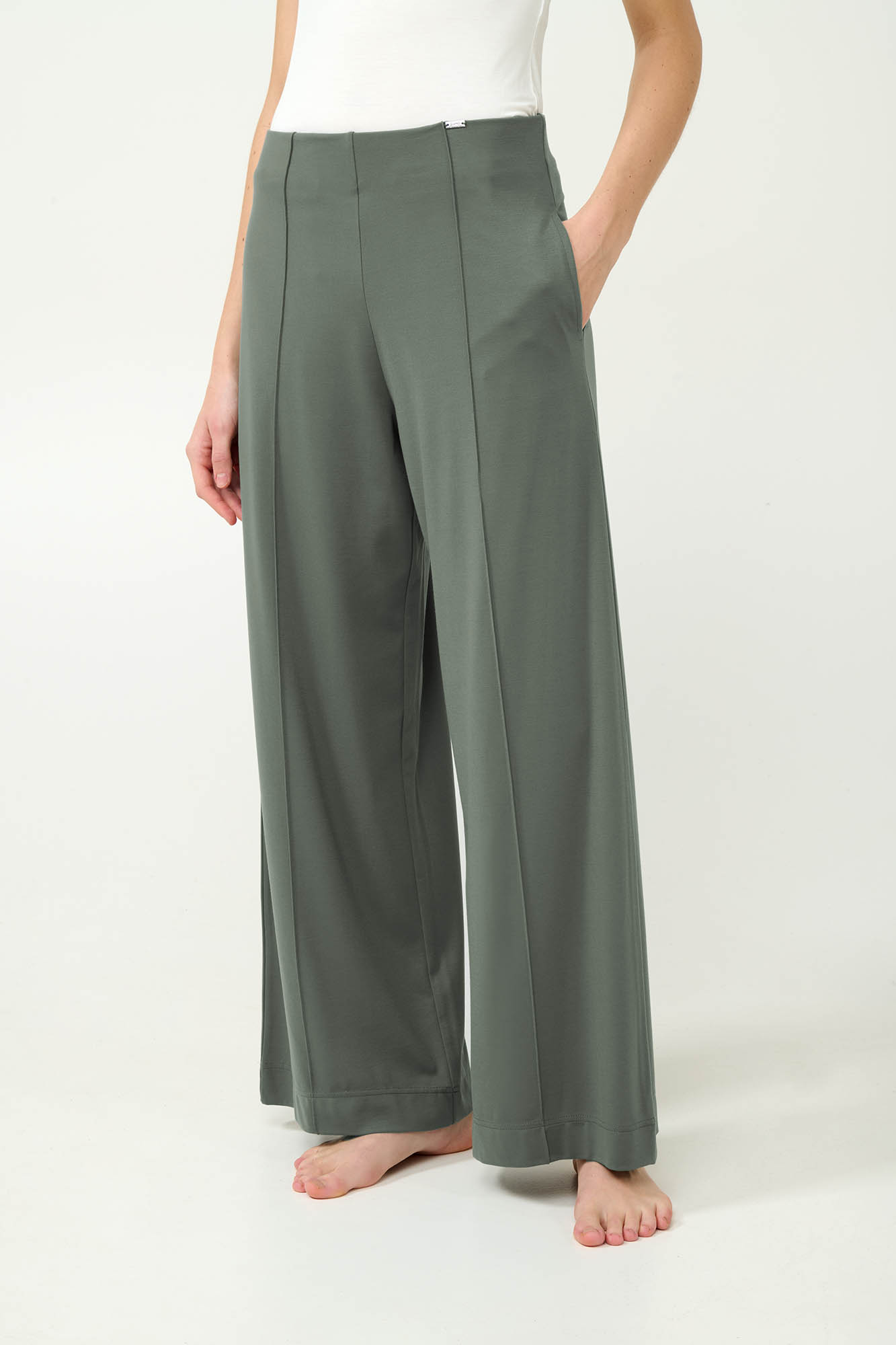 Γυναικείο Lounge Φαρδύ Παντελόνι