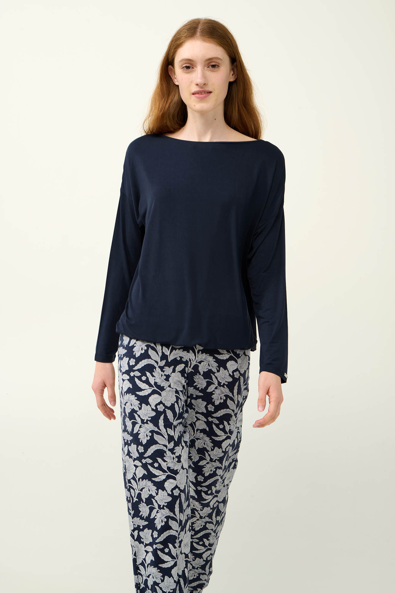 Γυναικεία Πυτζάμα Micromodal με Μανσέτες