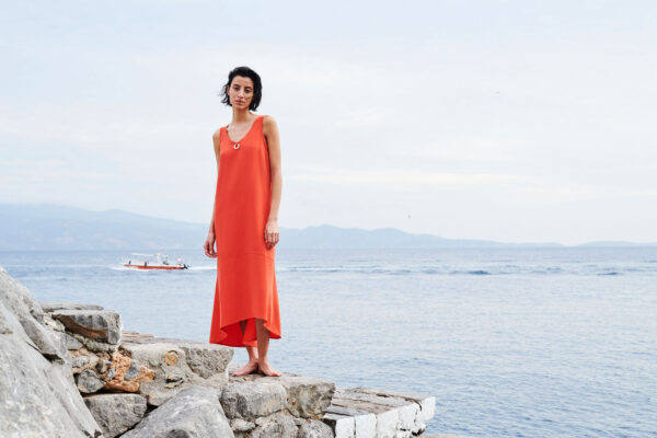 Μακρύ Αμάνικο Φόρεμα