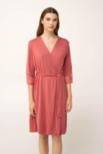 Σταυρωτή Γυναικεία Ρόμπα Micromodal - Image 2