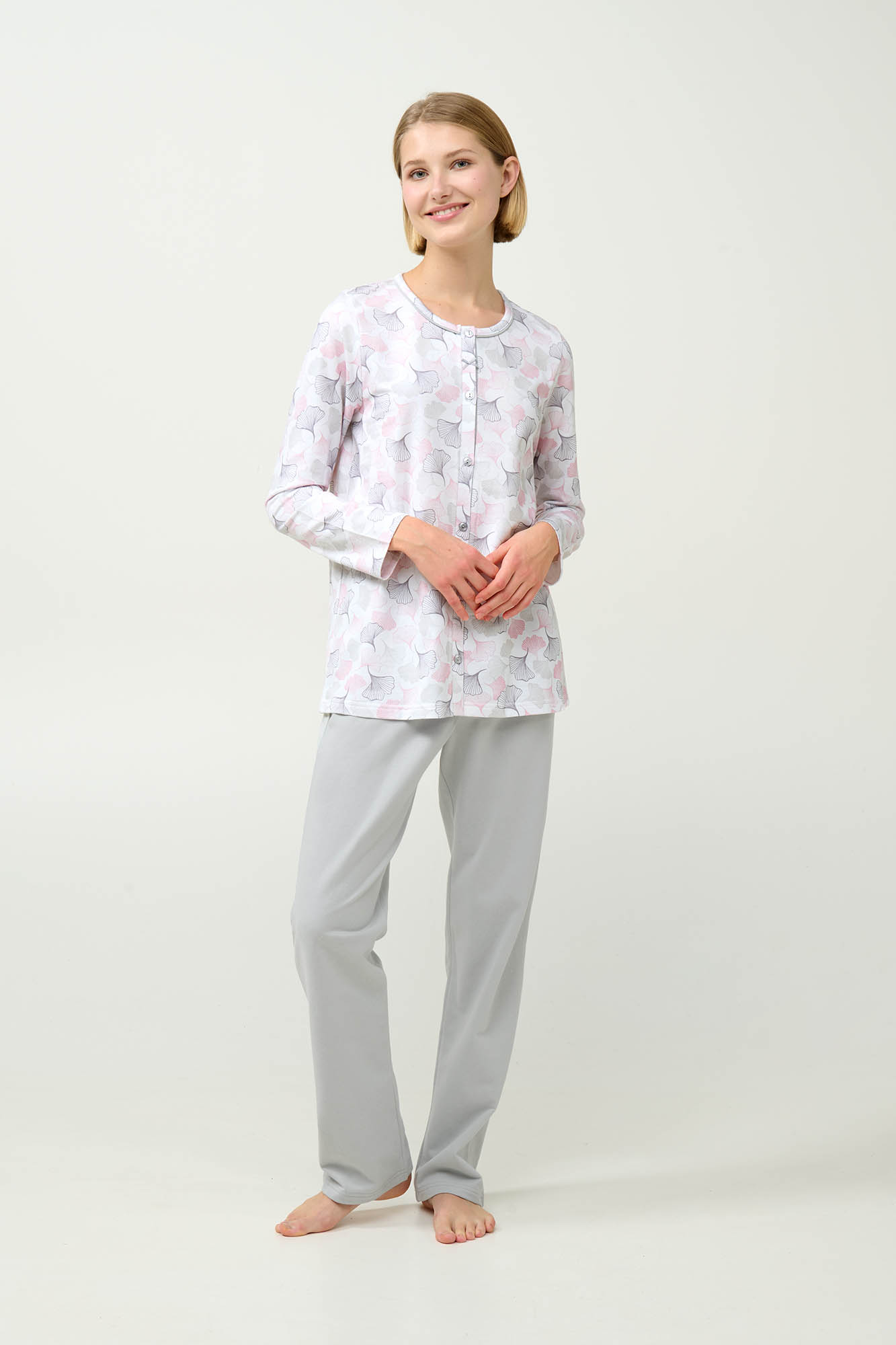 Γυναικεία Φούτερ Κουμπωτή Πυτζάμα