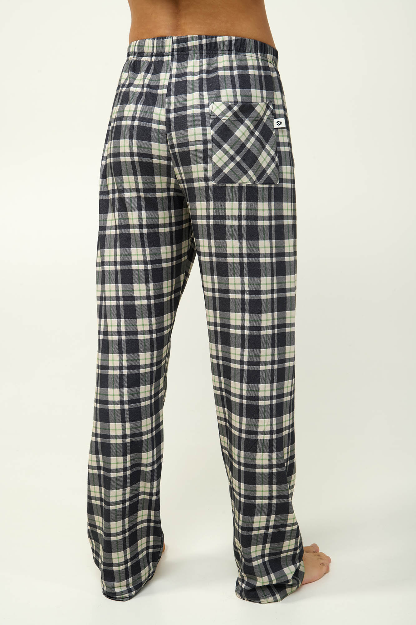 Βαμβακερό Καρό Ανδρικό Παντελόνι