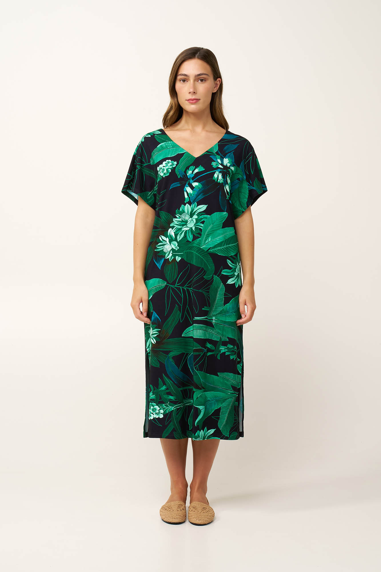 Μακρύ Καλοκαιρινό Φόρεμα Viscose