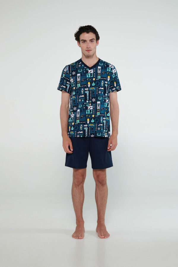 Πυτζάμα με Κοντό Μανίκι