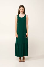 Μονόχρωμο Maxi Καλοκαιρινό Φόρεμα - Image 2