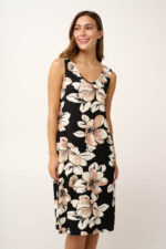 Καλοκαιρινό Φλοράλ Φόρεμα με V - Image 2
