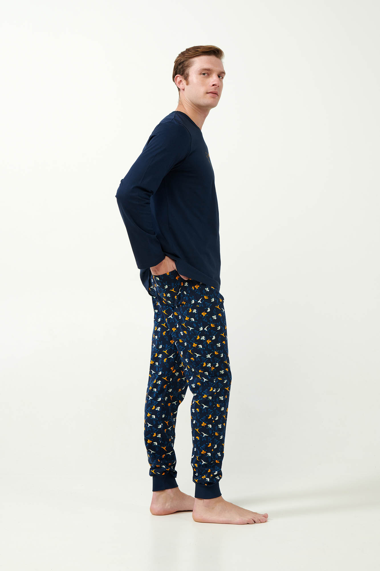 2_0323740415 Πυτζάμα S. Jersey με Δεινόσαυρους