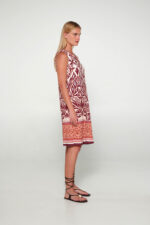 Εμπριμέ Αμάνικο Φόρεμα - Image 2