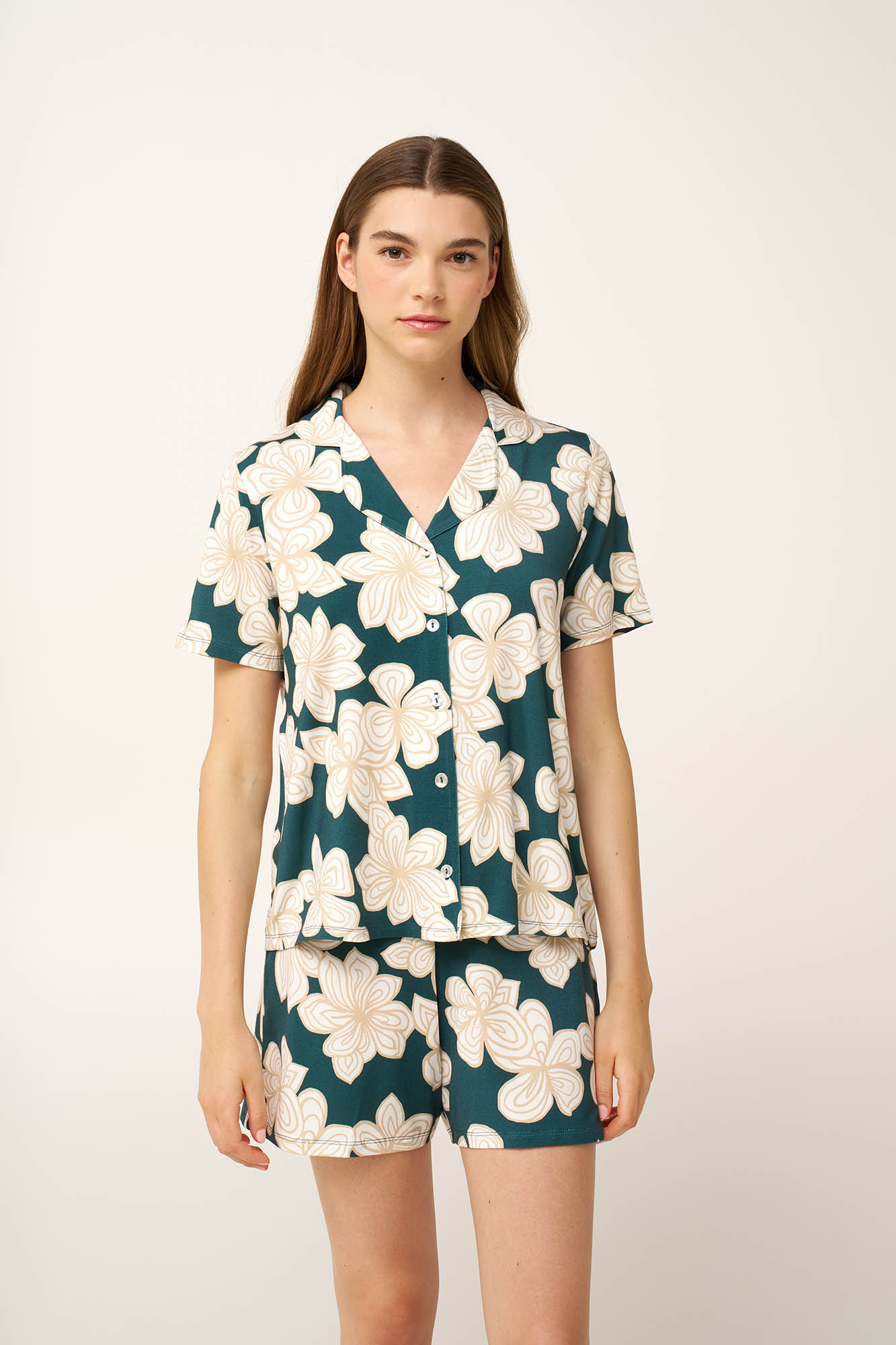 Γυναικεία Κουμπωτή Πυτζάμα Micromodal