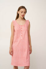 Βαμβακερό Νυχτικό με Πατιλέτα - Image 2