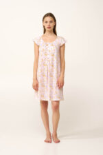 Βαμβακερό Νυχτικό Εγκυμοσύνης και Θηλασμού - Image 2