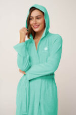 Σταυρωτή Γυναικεία Frottee Ρόμπα - Image 2