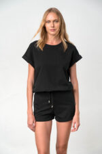 Μονόχρωμο Κοντό Παντελόνι - Image 2