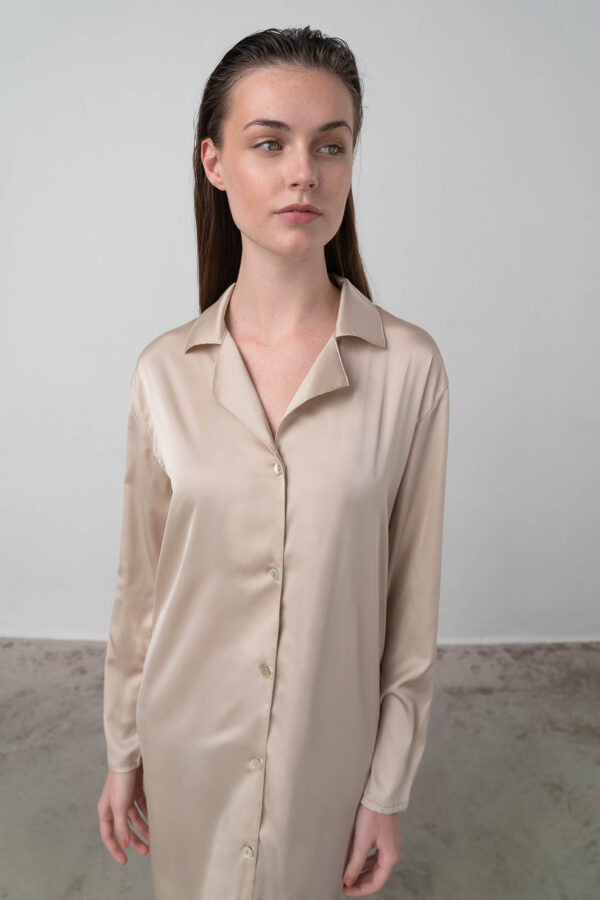 Νυχτικό με Μακρύ Μανίκι