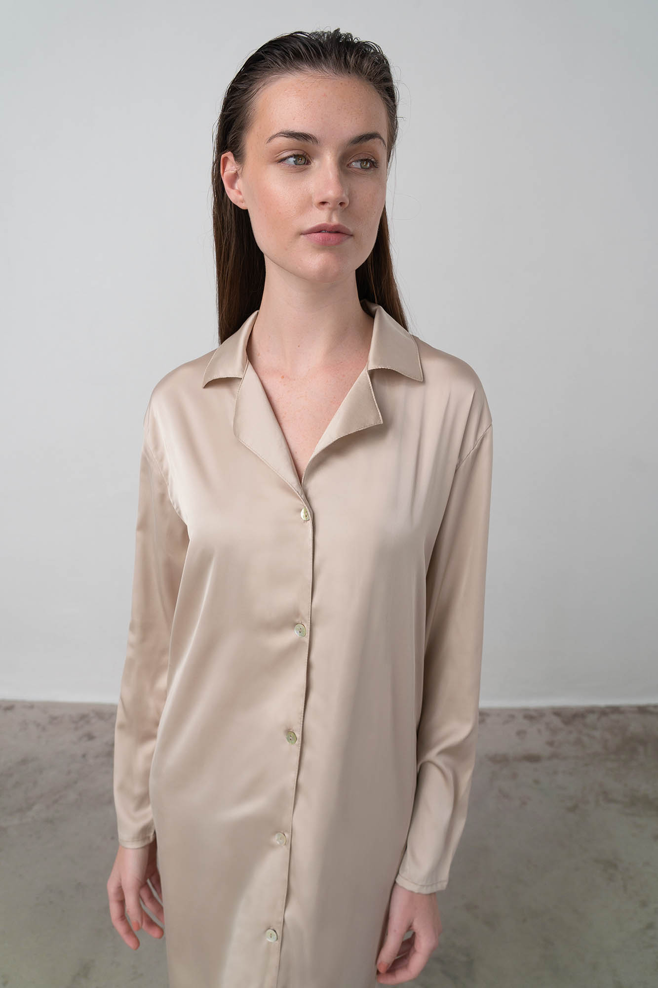 Νυχτικό με Μακρύ Μανίκι